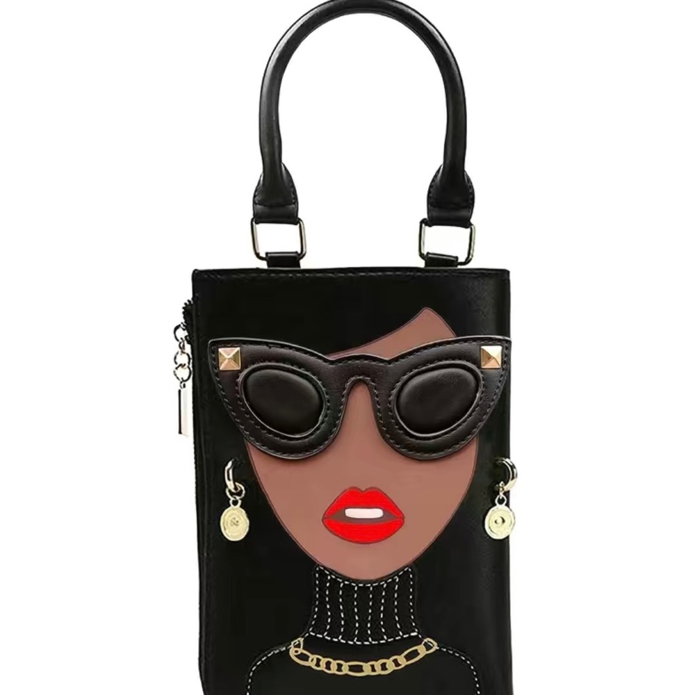 Cute 3D Face Handbag
